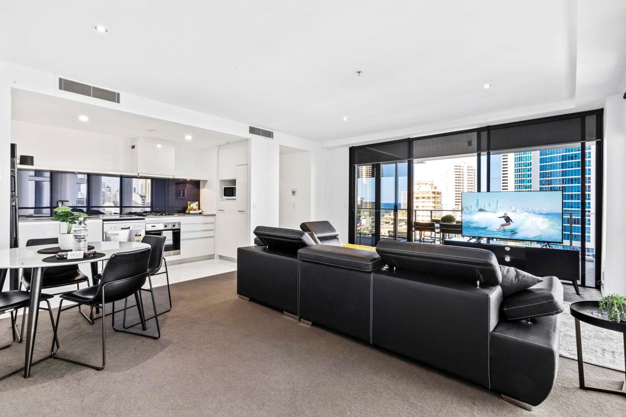Ocean View Apartments With Balcony - Circle On Cavill - Central Location! - Self Contained & Privately Managed Gold Coast Esterno foto